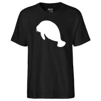 Herren T-Shirt Seekuh Silhouette Größe S-3XL