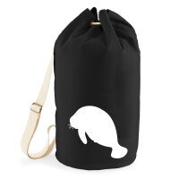 Seesack Seekuh Silhouette 20 Liter Rucksack Black