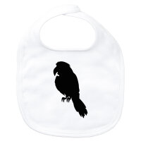 Baby L&auml;tzchen Papagei Silhouette Klettverschluss