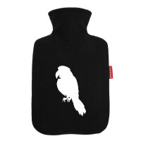 Wärmflasche Papagei Silhouette