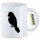 Kaffeetasse Papagei Silhouette 330ml