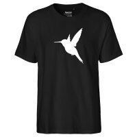 Herren T-Shirt Kolibri Silhouette Größe S-3XL