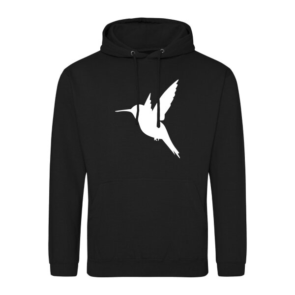 Unisex Hoodie Kolibri Silhouette Größe S-3XL