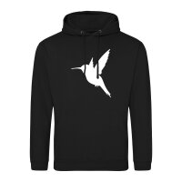 Unisex Hoodie Kolibri Silhouette Größe S-3XL