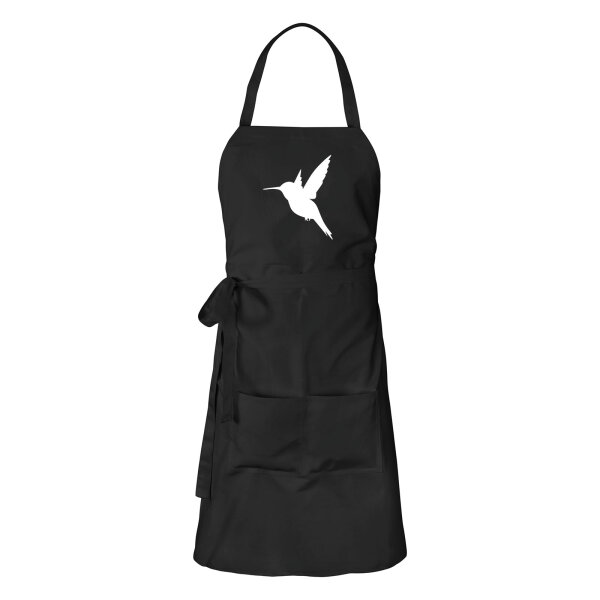 Schürze Kolibri Silhouette