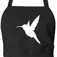 Schürze Kolibri Silhouette