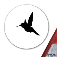 Aufkleber Kolibri Silhouette 10cm Sticker