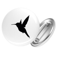 Button Kolibri Silhouette Anstecker