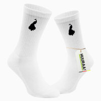 Socken Pfau Silhouette Größe 37/46 White Motiv...