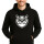 Unisex Hoodie Eule Silhouette Größe S-3XL