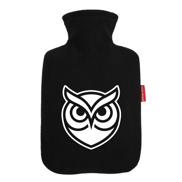 Wärmflasche Eule Silhouette
