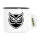 Emaille Tasse Eule Silhouette 300ml Vintage Emaille Becher