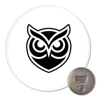 Magnet Eule Silhouette 59mm Kühlschrankmagnet...