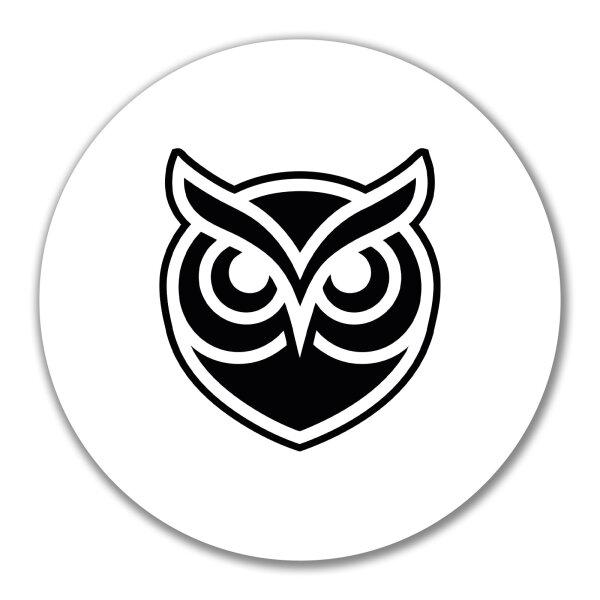 Aufkleber Eule Silhouette 10cm Sticker