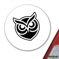 Aufkleber Eule Silhouette 10cm Sticker