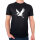 Herren T-Shirt Storch Silhouette Größe S-3XL
