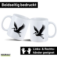 Kaffeetasse Storch Silhouette 330ml