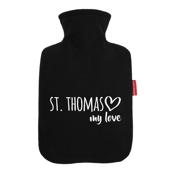 Wärmflasche St. Thomas my love