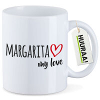 Kaffeetasse Margarita Island my love 330ml