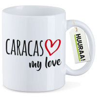 Kaffeetasse Caracas my love 330ml