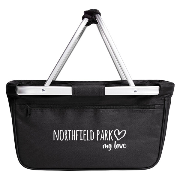 Einkaufskorb Northfield Park my love 20 Liter Tragekorb Black