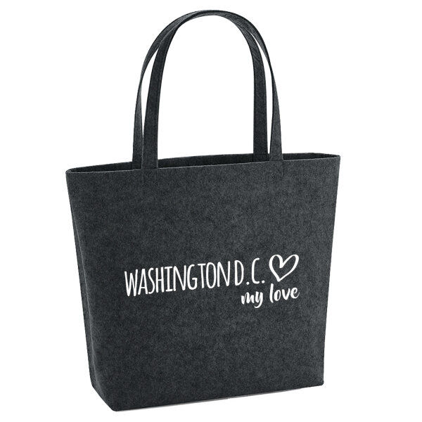 Filzshopper Washington D.C. my love 22 Liter