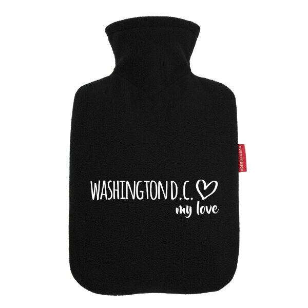 Wärmflasche Washington D.C. my love