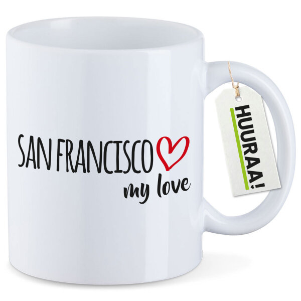 Kaffeetasse San Francisco my love 330ml