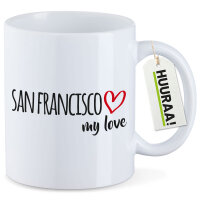 Kaffeetasse San Francisco my love 330ml