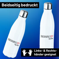 Edelstahl-Trinkflasche Indianapolis my love 500ml...