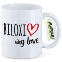Kaffeetasse Biloxi my love 330ml