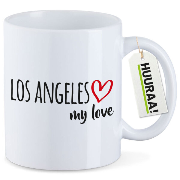 Kaffeetasse Los Angeles my love 330ml