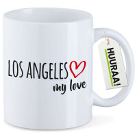 Kaffeetasse Los Angeles my love 330ml