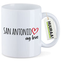Kaffeetasse San Antonio my love 330ml