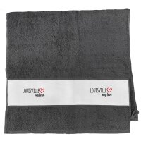 Handtuch Louisville my love 50x100cm