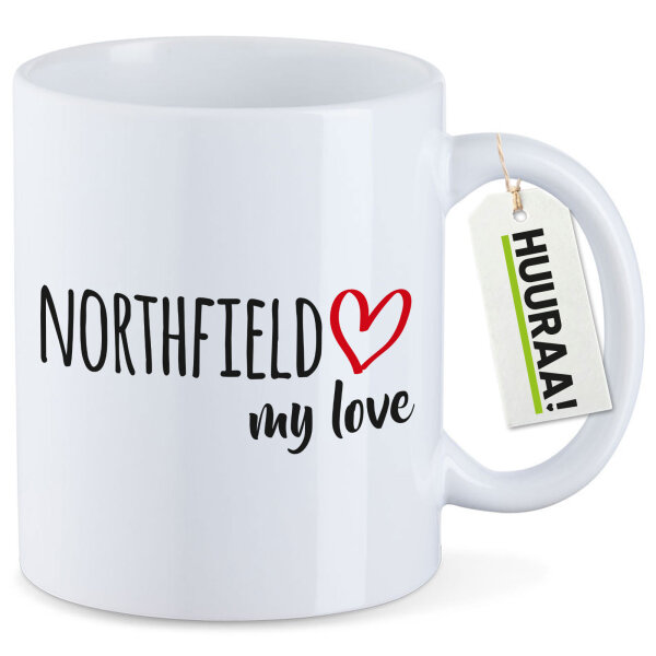 Kaffeetasse Northfield my love 330ml