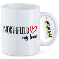 Kaffeetasse Northfield my love 330ml