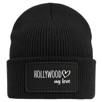 Beanie Hollywood my love Black
