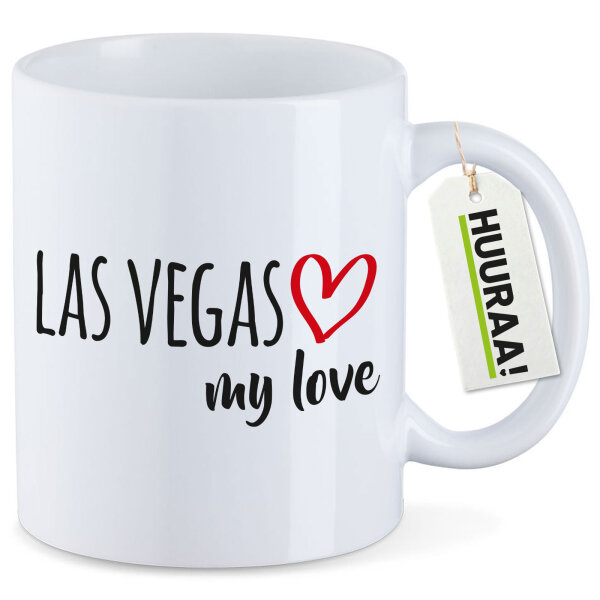 Kaffeetasse Las Vegas my love 330ml