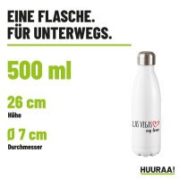 Trinkflasche Las Vegas my love, 500 ml