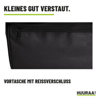 Einkaufskorb London my love in Black, faltbar, 20 Liter