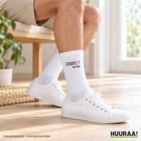 Unisex Socken London my love Baumwolle