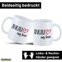Kaffeetasse Ankara my love 330ml