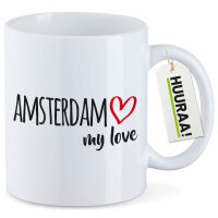 Kaffeetasse Amsterdam my love 330ml