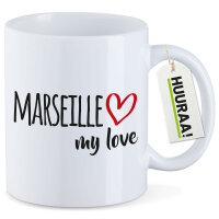 Kaffeetasse Marseille my love 330ml