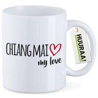 Kaffeetasse Chiang Mai my love 330ml