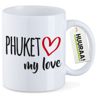 Kaffeetasse Phuket my love 330ml