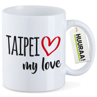 Kaffeetasse Taipei my love 330ml