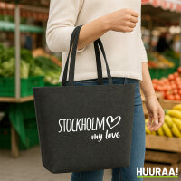 Filzshopper Stockholm my love 22 Liter