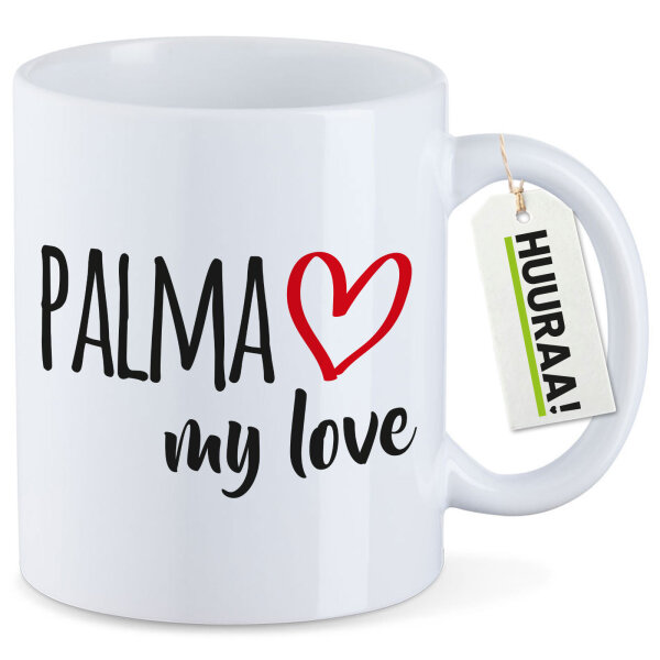 Kaffeetasse Palma my love 330ml